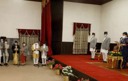 New ministers sworn in