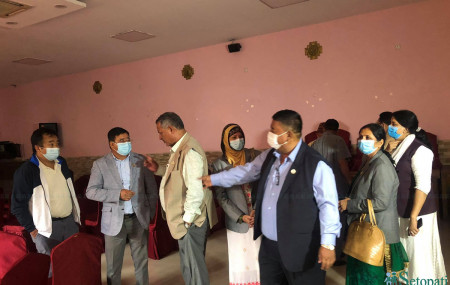 Khanal-Nepal faction to make final efforts for party unity