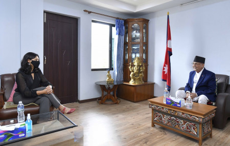 We're in opposition. Too early to form position on MCC: Oli tells American team