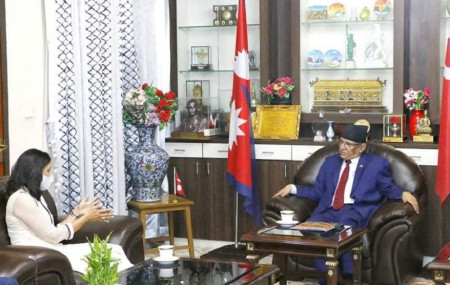 There should be national consensus on MCC: Dahal tells Sumar
