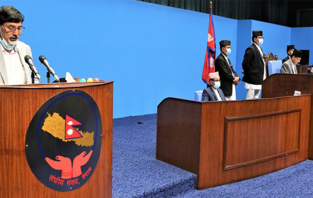 Government  brings Rs 1.632 trillion budget for the fiscal year 2077/78