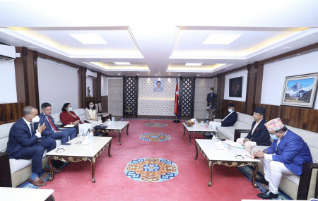 MCC Vice President Sumar meets PM Deuba