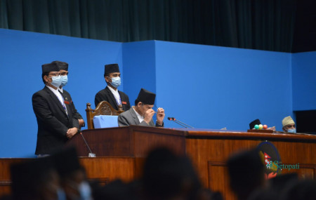 Speaker Sapkota conducts House meeting ignoring main opposition