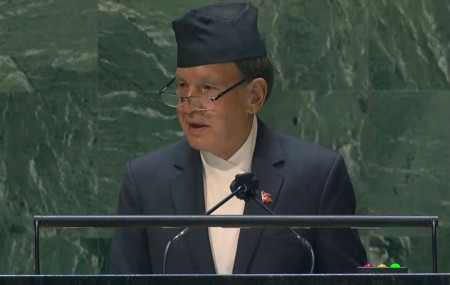 Foreign Minister Khadka calls for fair and equitable access to vaccines at UNGA
