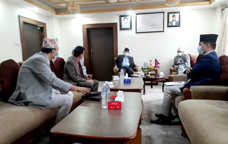Home Minister starts discussion to implement deal with Netra Bikram Chand led CPN