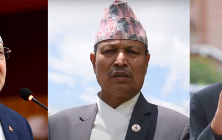 Rawal, Bhusal take exception to Oli's renouncement of 10-point deal