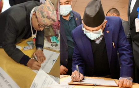 Oli, Rawal to finally fight for UML chair