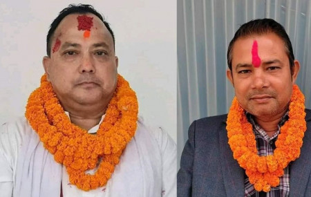 Singh (l) and Alam