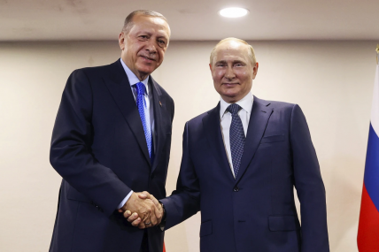 File Photo of Erdogan (l) and Putin