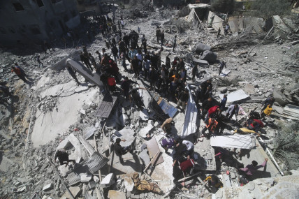 Destruction in Rafah. AP/RSS Photo