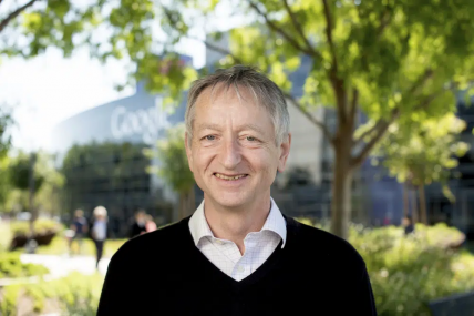 Computer scientist Geoffrey Hinton, who studies neural networks used in artificial intelligence applications, poses at Google's Mountain View, Calif, headquarters on Wednesday, March 25, 2015.  AP/RSS Photo