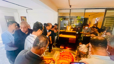 Nepali Congress leaders from non-establishment faction skip Sanepa tribute to Gopal Man Shrestha