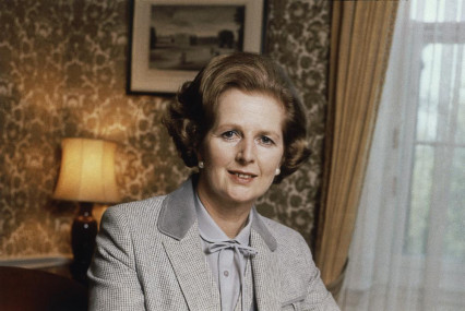 FILE - British Prime Minister Margaret Thatcher poses for a photo in this 1980 photo. (AP Photo/RSS)