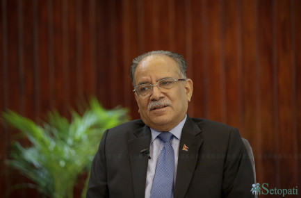 NCP Coordinator Pushpa Kamal Dahal