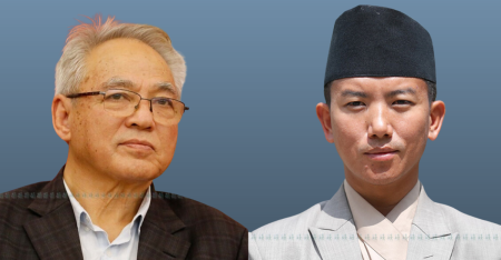 Ram Bahadur Thapa elected UML parliamentary party leader as Suhang Nembang left without proposer and seconder