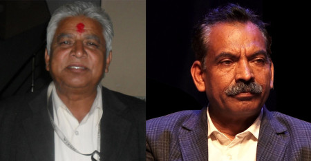 Rishi Kattel (left) and Dharmendra Bastola