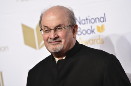 FILE - Salman Rushdie attends the 68th National Book Awards Ceremony and Benefit Dinner on Nov 15, 2017, in New York. (AP/RSS Photo)
