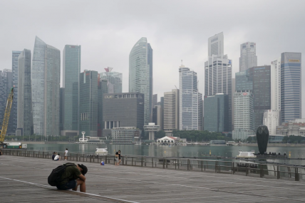 FILE - The central business district is shrouded by haze in Singapore, on Sept. 23, 2019. Singapore conducted its first execution of a woman in 19 years on Friday, July 28, 2023, and its second hanging this week for drug trafficking despite calls for the city-state to cease capital punishment for drug-related crimes. AP/RSS Photo