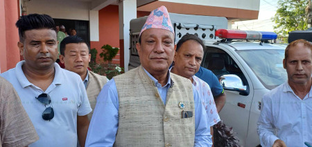 FILE - Uddhav Thapa