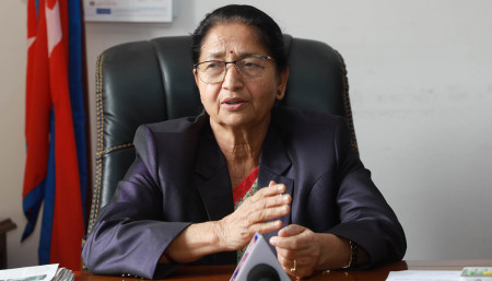 National Assembly Vice-Chair Urmila Aryal (Photo: Ratna Shrestha/RSS)