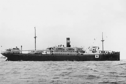 This photo provided by the Australian War Memorial shows the Montevideo Maru. A team of explorers announced it found the sunken Japanese ship that was transporting Allied prisoners of war when it was torpedoed off the coast of the Philippines in 1942, resulting in Australia's largest maritime wartime loss with a total of 1,080 lives.  AP/RSS Photo