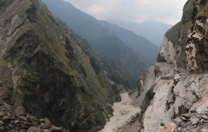 The disputed road constructed by India from Garvadhar of Pithoragarh district in Uttarakhand to Mansarovar of China via Lipu Lekh. The 78-km road inaugurated Friday passes through Kalapani, L