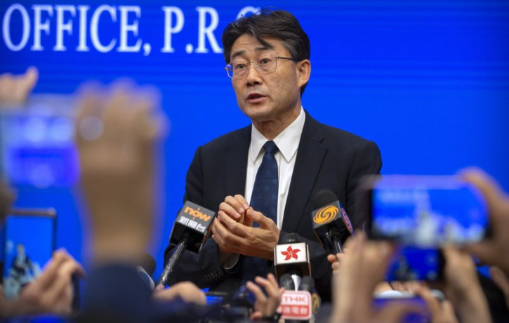 Gao Fu, the head of the Chinese Center for Disease Control and Prevention (China CDC).