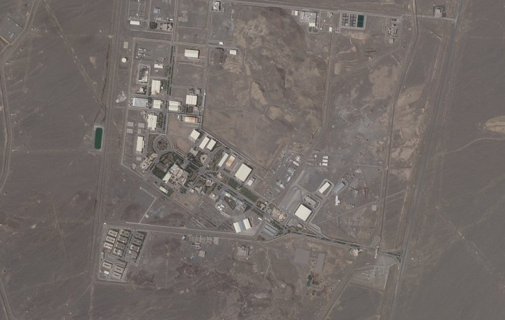 This satellite photo provided from Planet Labs Inc. shows Iran's Natanz nuclear facility on Wednesday, April 14, 2021.