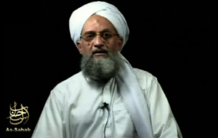 This frame grab from video shows al-Qaida's leader Ayman al-Zawahri at an unknown location, in a videotape issued Saturday, Sept. 2, 2006.