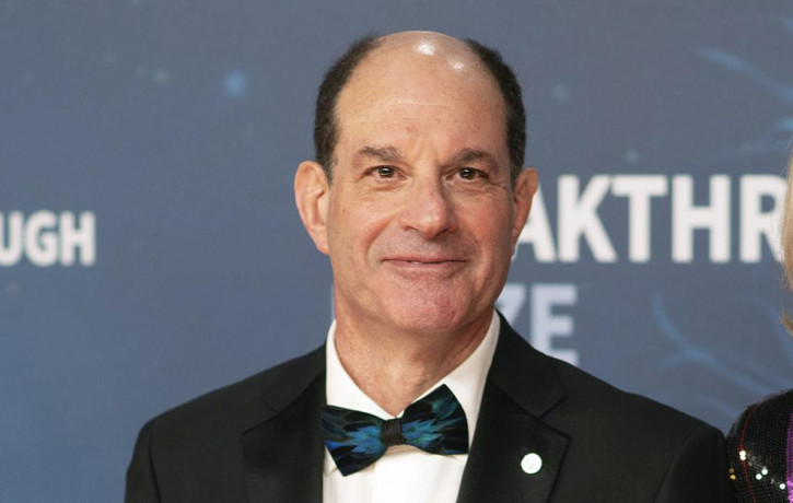 In this Sunday, Nov, 3, 2019 file photo, 2020 Breakthrough Prize in Life Sciences winner David Julius poses at the 8th Annual Breakthrough Prize Ceremony at NASA Ames Research Center on Sunda