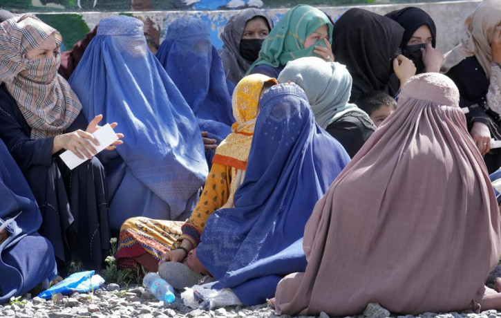 File photo of Afghan women