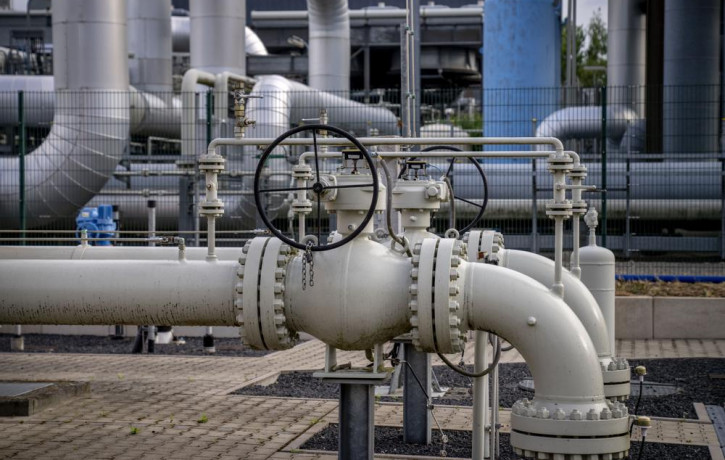 FILE - Pipes of the gas storage plant Reckrod are pictured near Eiterfeld, central Germany, Thursday, July 14, 2022, after the Nord Stream 1 pipeline was shut down due to maintenance.  AP/RSS