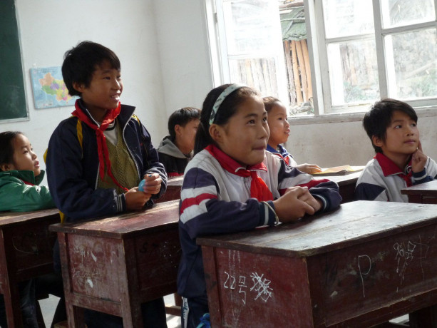 Students at a school in China were reportedly asked to wear American devices that monitored their concentration levels (file image). (Thomas Galvez)