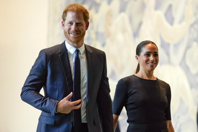 FILE - Prince Harry and Meghan Markle arrive at United Nations headquarters, Monday, July 18, 2022.  AP/RSS Photo