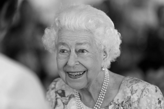 FILE - Britain's Queen Elizabeth II looks on during a visit to officially open the new building at Thames Hospice, Maidenhead, England, July 15, 2022. (AP/RSS Photo)