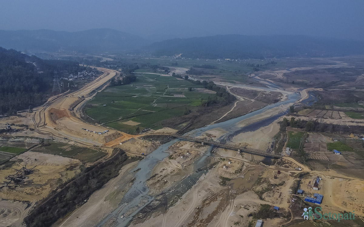 FILE - Bakaiya River in Makawanpur. (Photo: Nabin Babu Gurung/Setopati)
