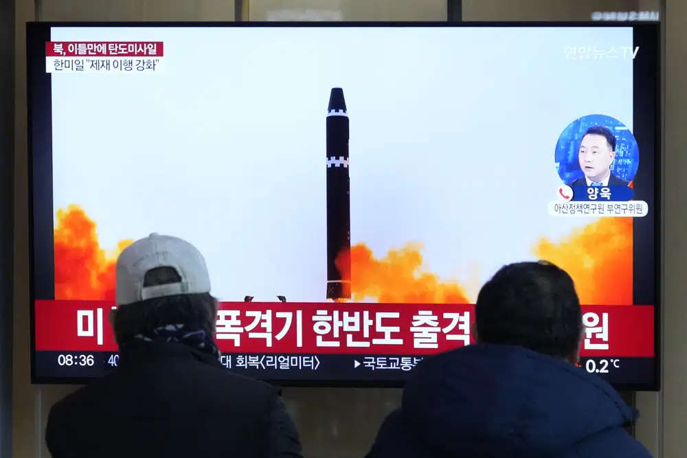 North Korea fires short-range missiles after threats