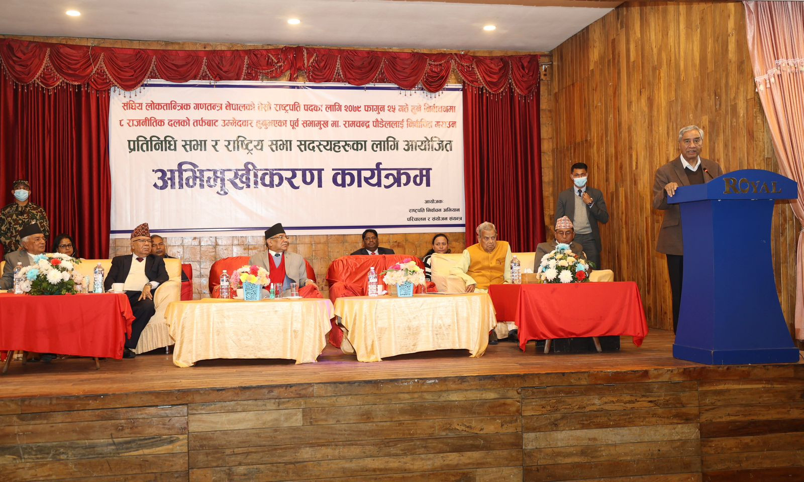 Coalition revived thanks to Dahal’s courage and Nepal’s generosity: Deuba