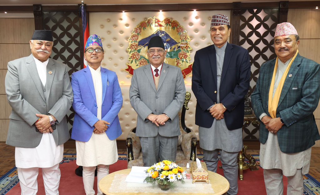 RPP ministers submit resignation to PM Dahal :: Setopati :: Setopati