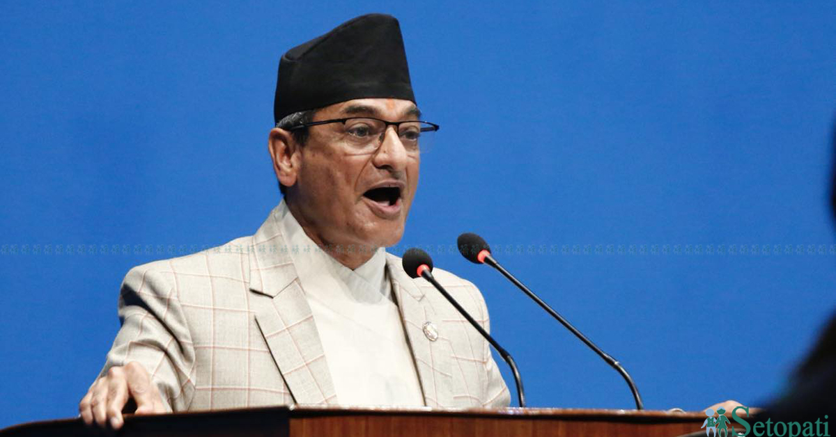 I have no involvement in visit visa issue: Home Minister Lekhak tells House (With video)