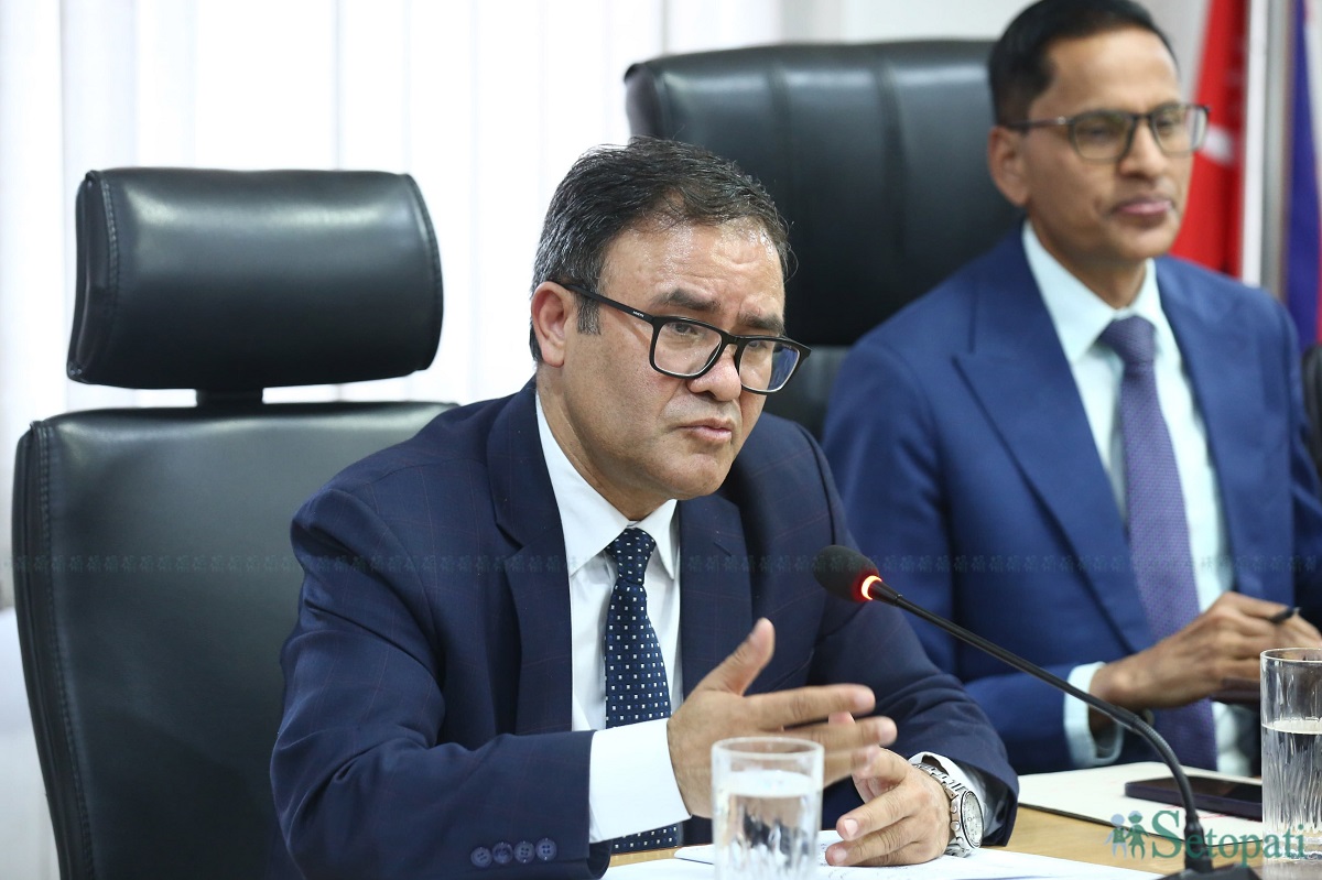 Joint Secretary Ramkaji Khadka, chief of the Central Asia, West Asia and Africa Division at the Ministry of Foreign Affairs