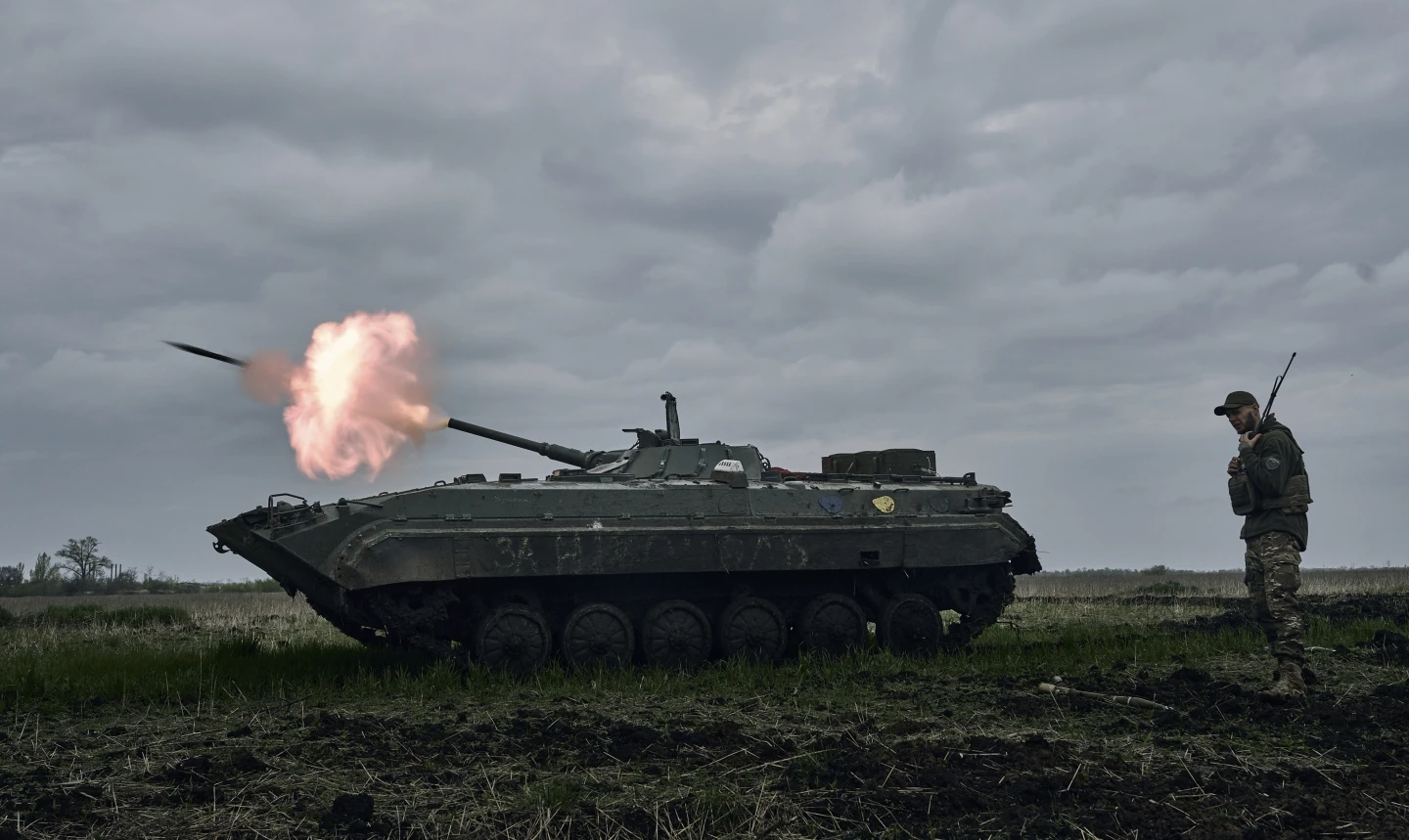 File Photo of a Ukrainian APC. AP/RSS Photo