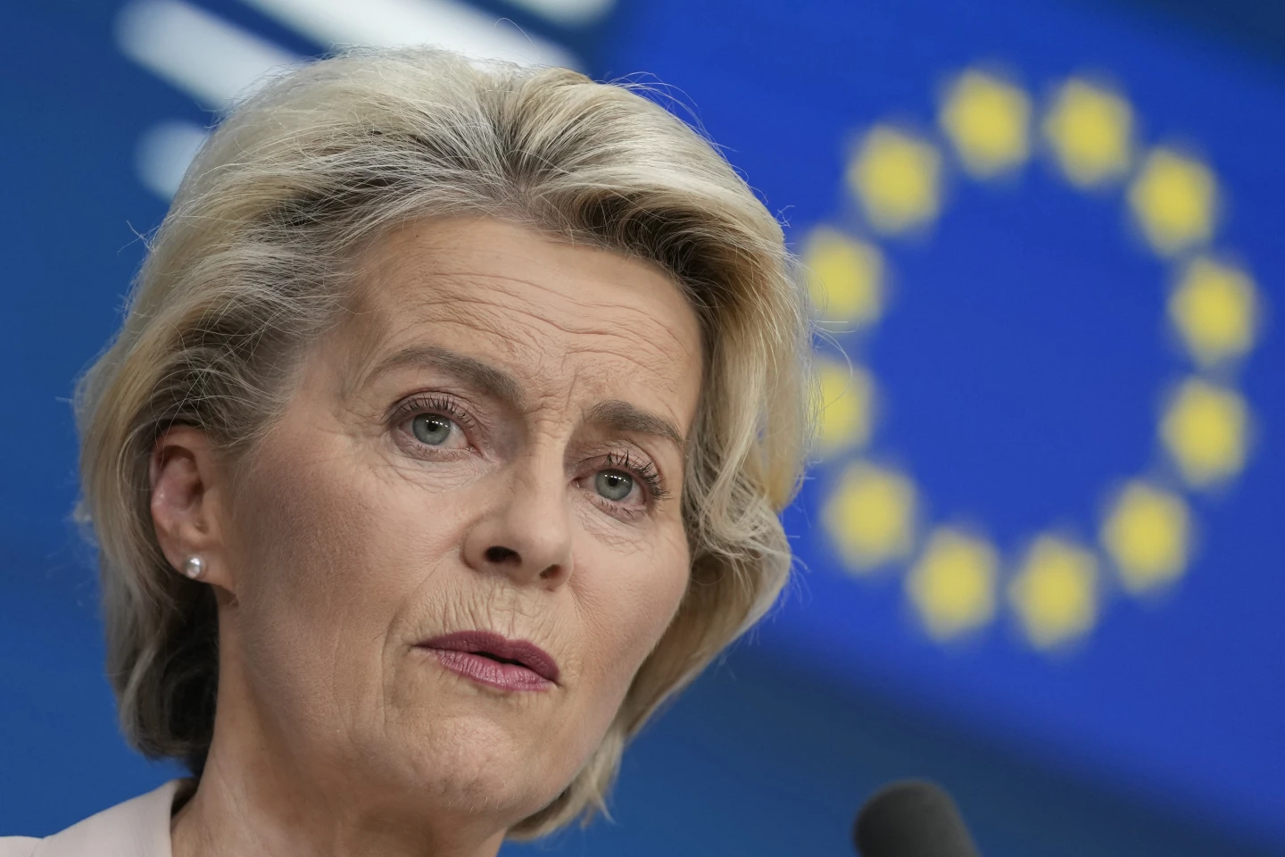 File Photo of Ursula von der Leyen