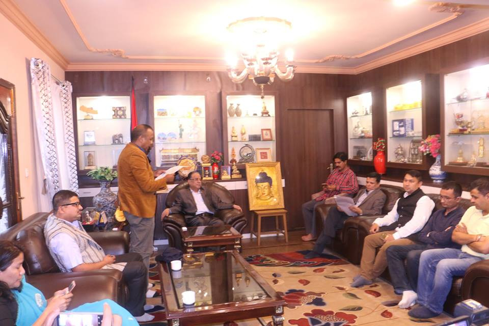 FNJ submits memorandums to CPN, NC demanding press freedom