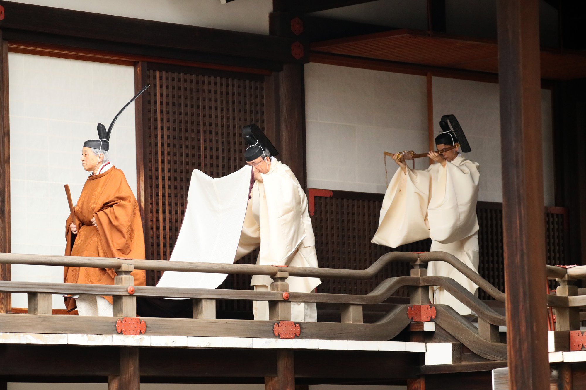 Akihito begins abdication rituals as Japan marks end of era