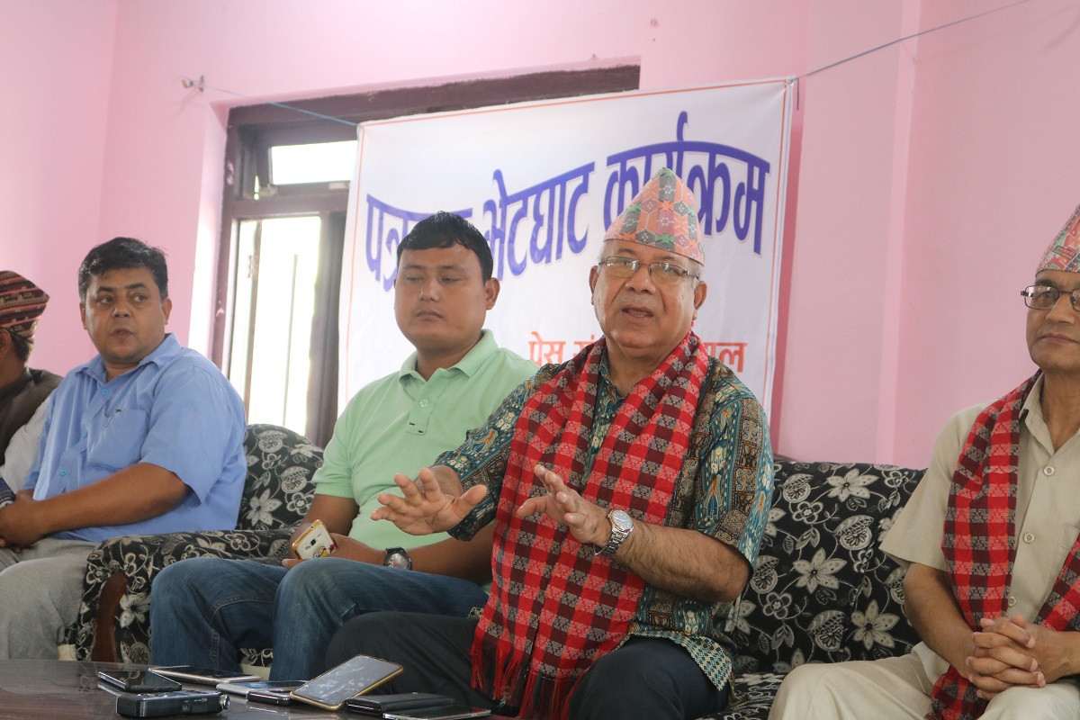 Media bill was not discussed inside party: Madhav Nepal