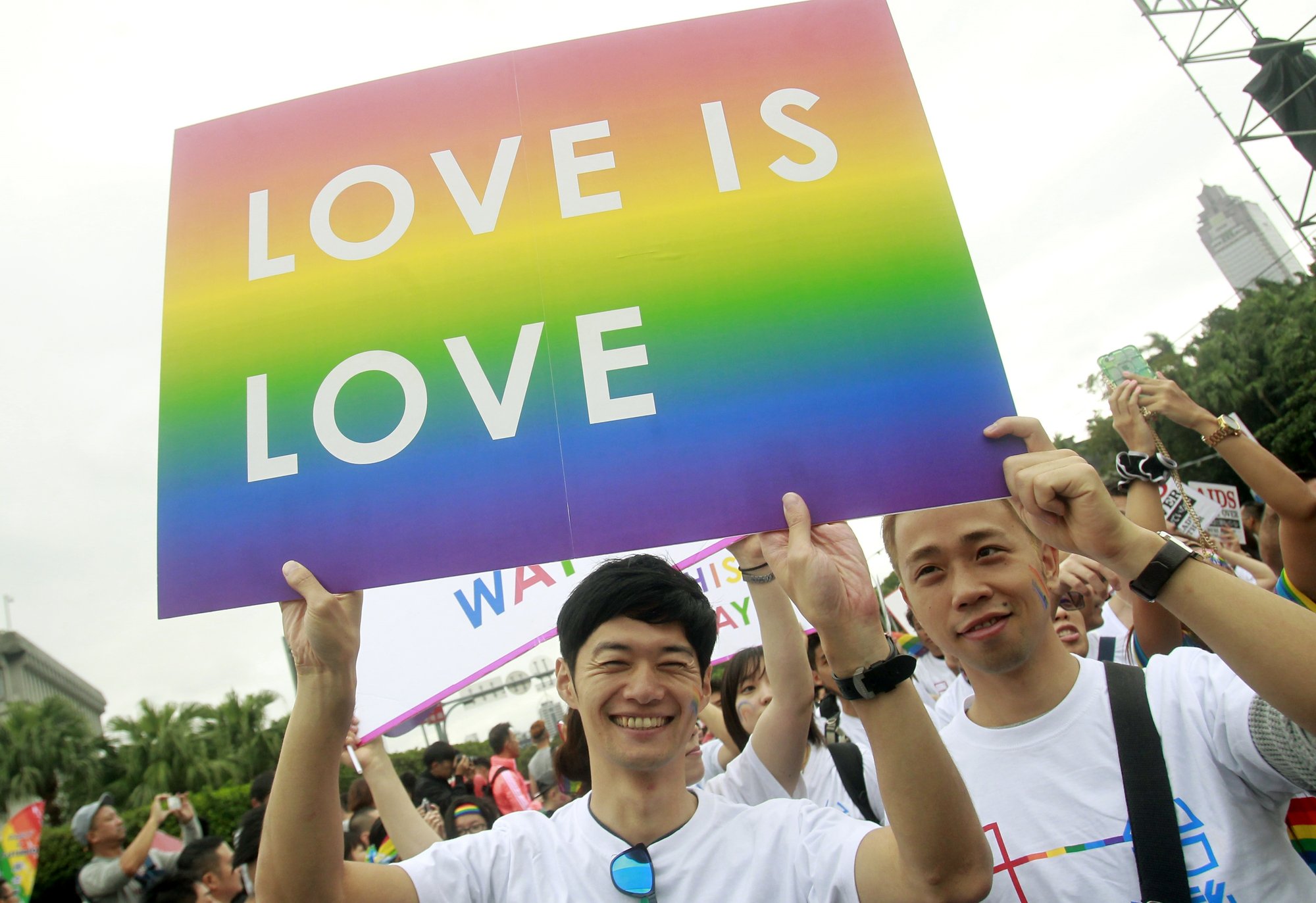 Taiwan approves same-sex marriage in first for Asia