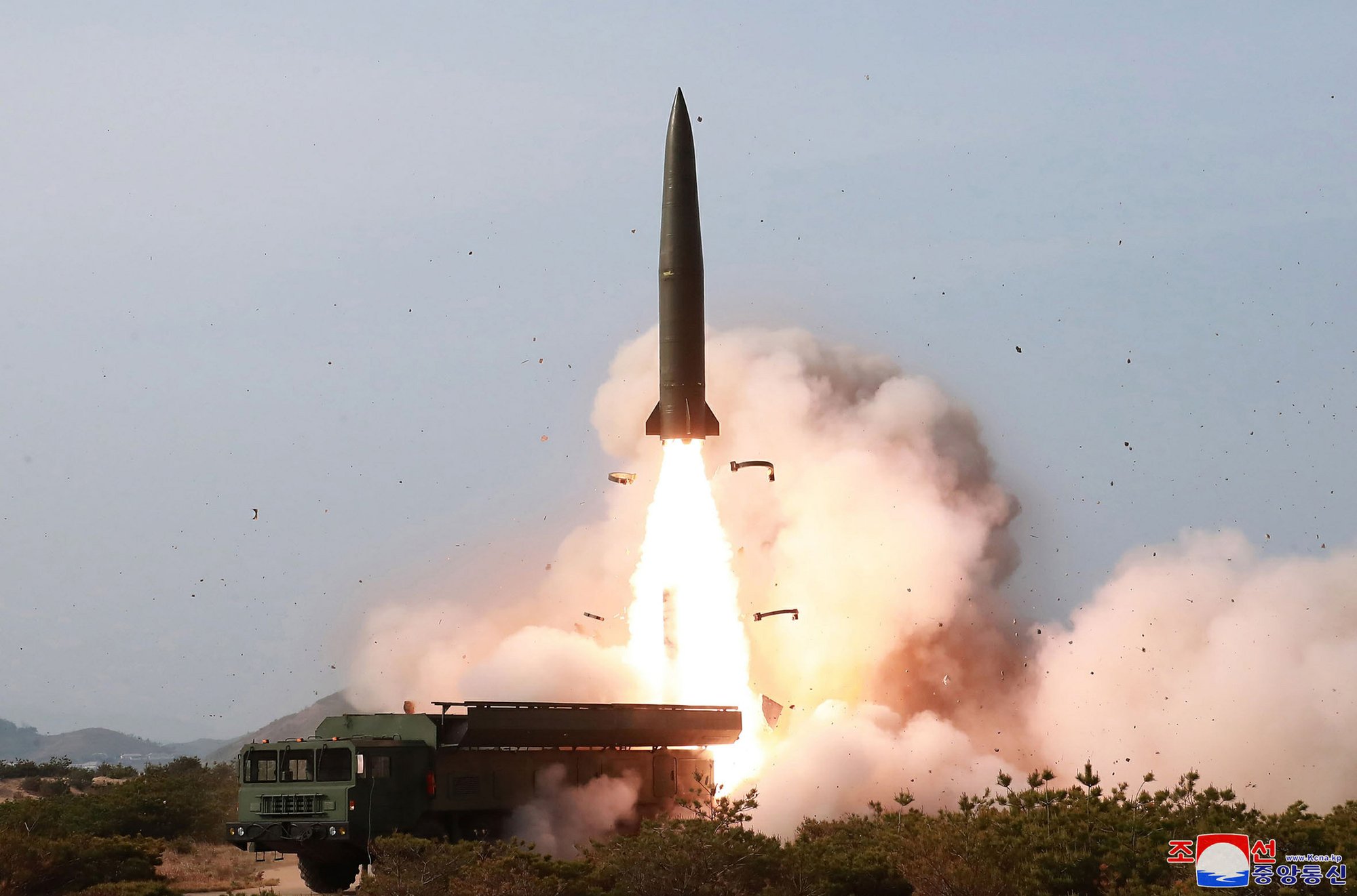 North Korea tests new missile - and Trump's resolve