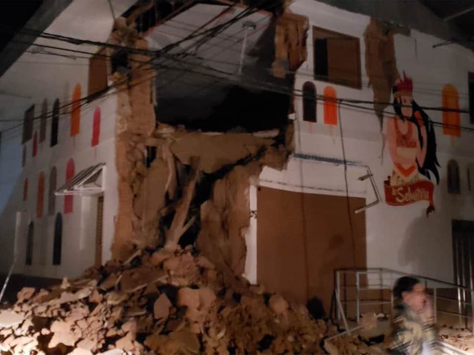 Magnitude-8 quake strikes north-central Peru