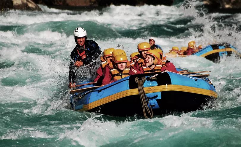 Pollution, excavation causing Trishuli River rafting near closure